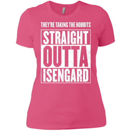 T-Shirts Hot Pink / X-Small Straight Outta Isengard Women's Premium T-Shirt