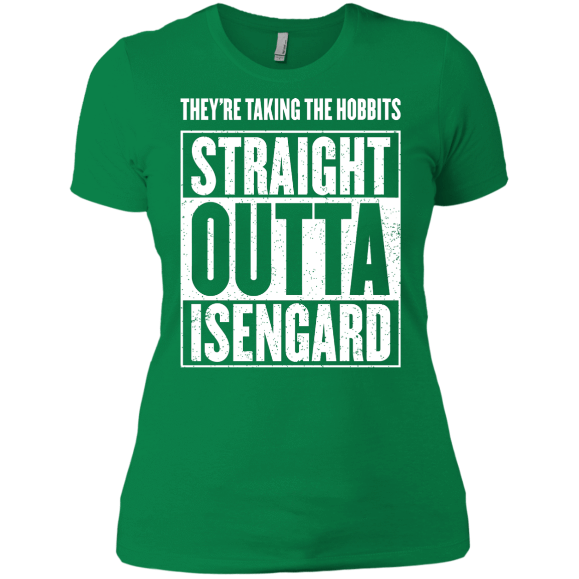 T-Shirts Kelly Green / X-Small Straight Outta Isengard Women's Premium T-Shirt