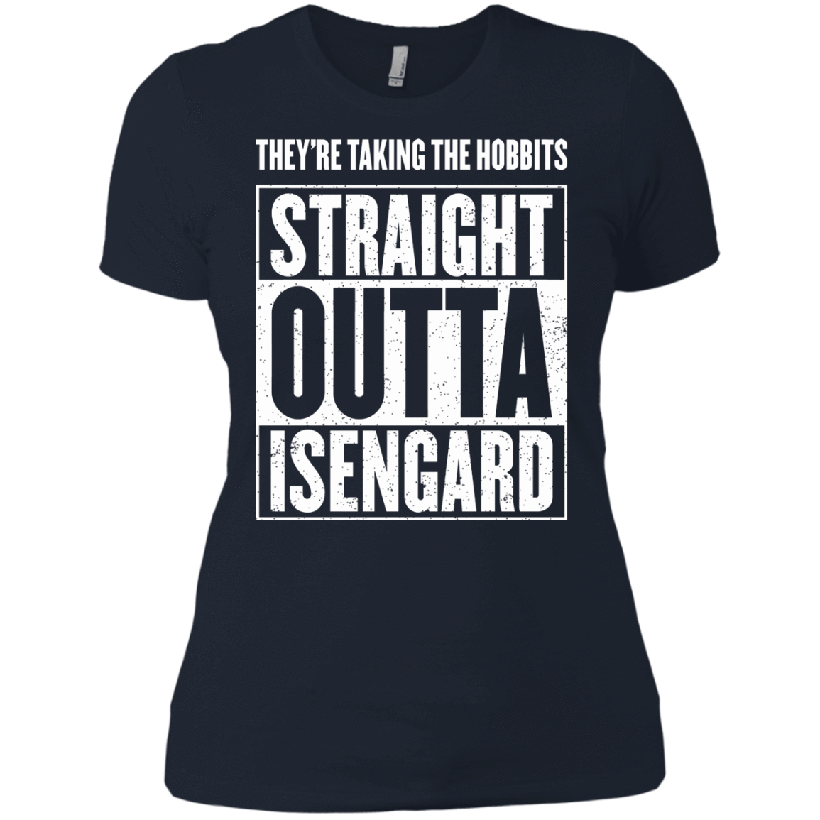 T-Shirts Midnight Navy / X-Small Straight Outta Isengard Women's Premium T-Shirt
