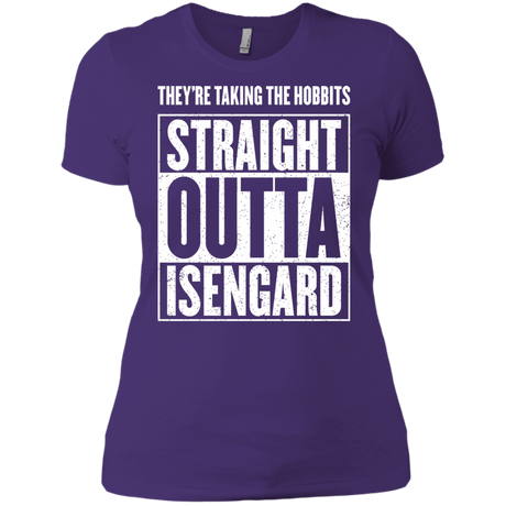 T-Shirts Purple Rush/ / X-Small Straight Outta Isengard Women's Premium T-Shirt