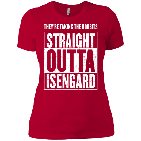 T-Shirts Red / X-Small Straight Outta Isengard Women's Premium T-Shirt