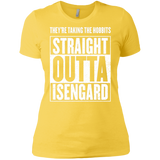 T-Shirts Vibrant Yellow / X-Small Straight Outta Isengard Women's Premium T-Shirt