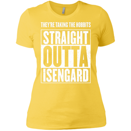 T-Shirts Vibrant Yellow / X-Small Straight Outta Isengard Women's Premium T-Shirt