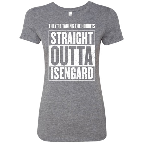 T-Shirts Premium Heather / S Straight Outta Isengard Women's Triblend T-Shirt