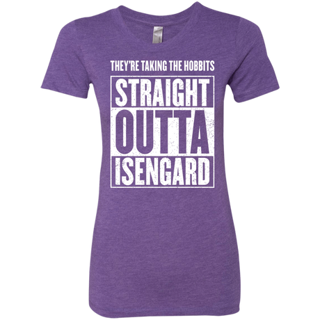 T-Shirts Purple Rush / S Straight Outta Isengard Women's Triblend T-Shirt