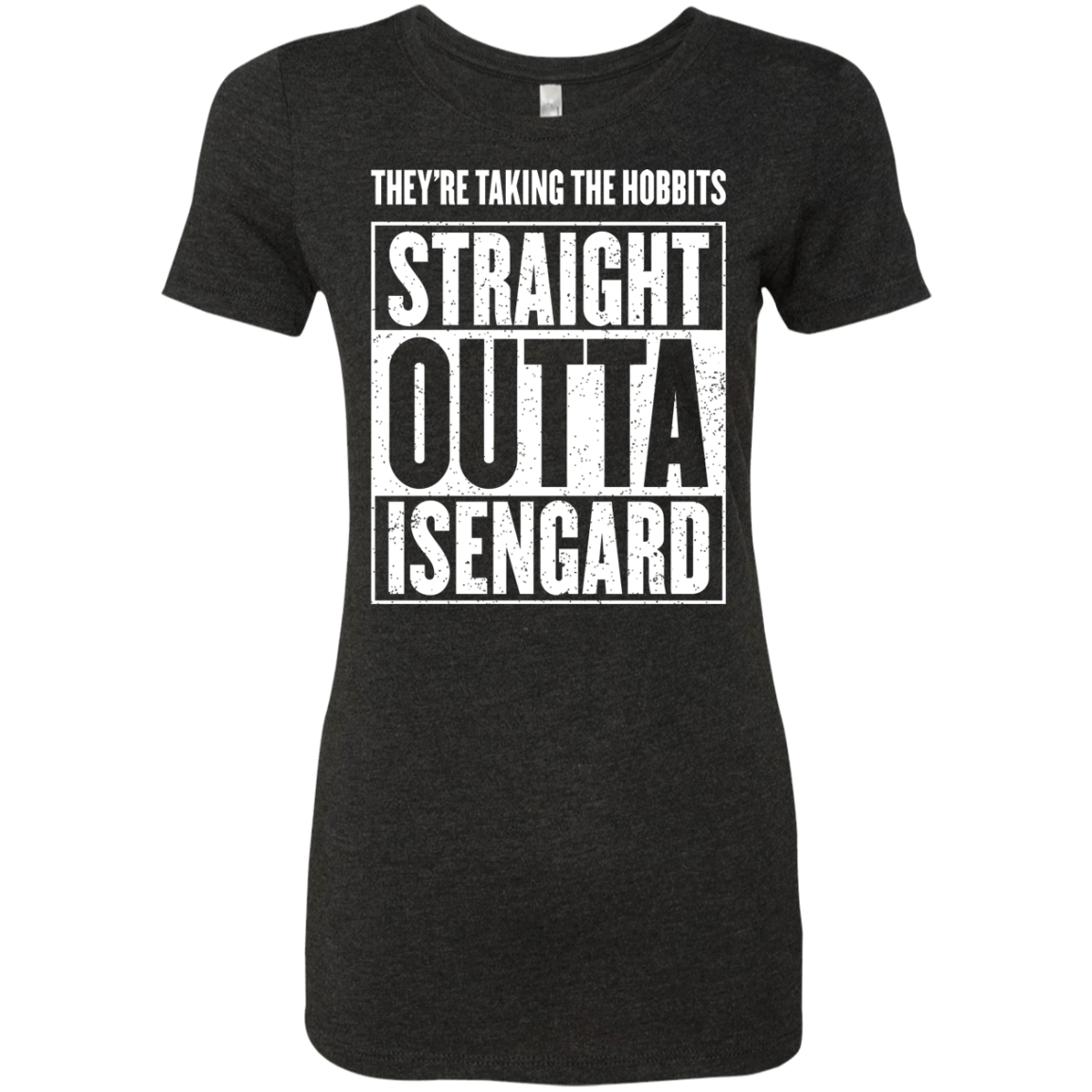 T-Shirts Vintage Black / S Straight Outta Isengard Women's Triblend T-Shirt