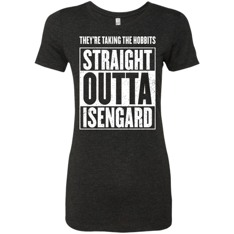 T-Shirts Vintage Black / S Straight Outta Isengard Women's Triblend T-Shirt