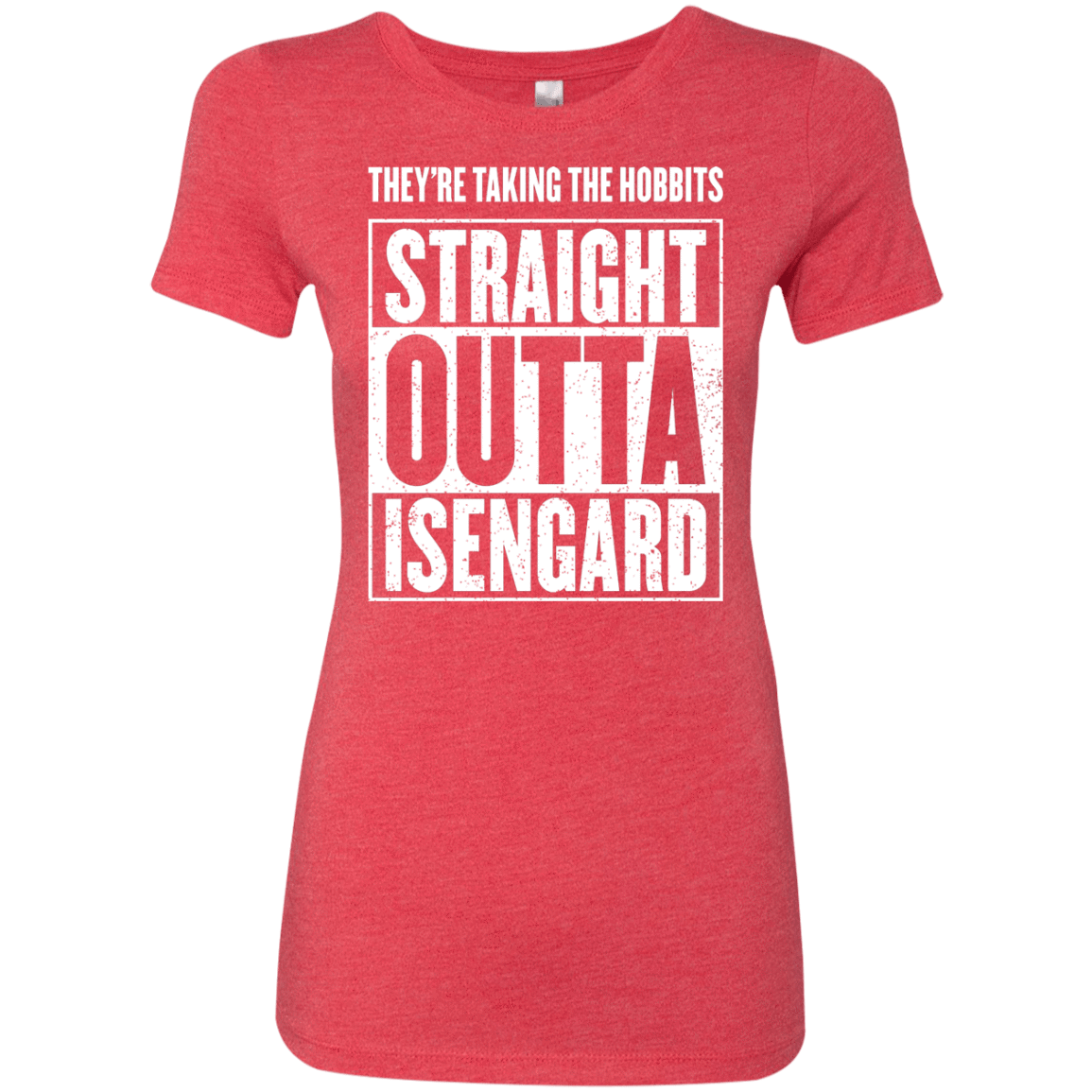 T-Shirts Vintage Red / S Straight Outta Isengard Women's Triblend T-Shirt