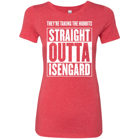 T-Shirts Vintage Red / S Straight Outta Isengard Women's Triblend T-Shirt