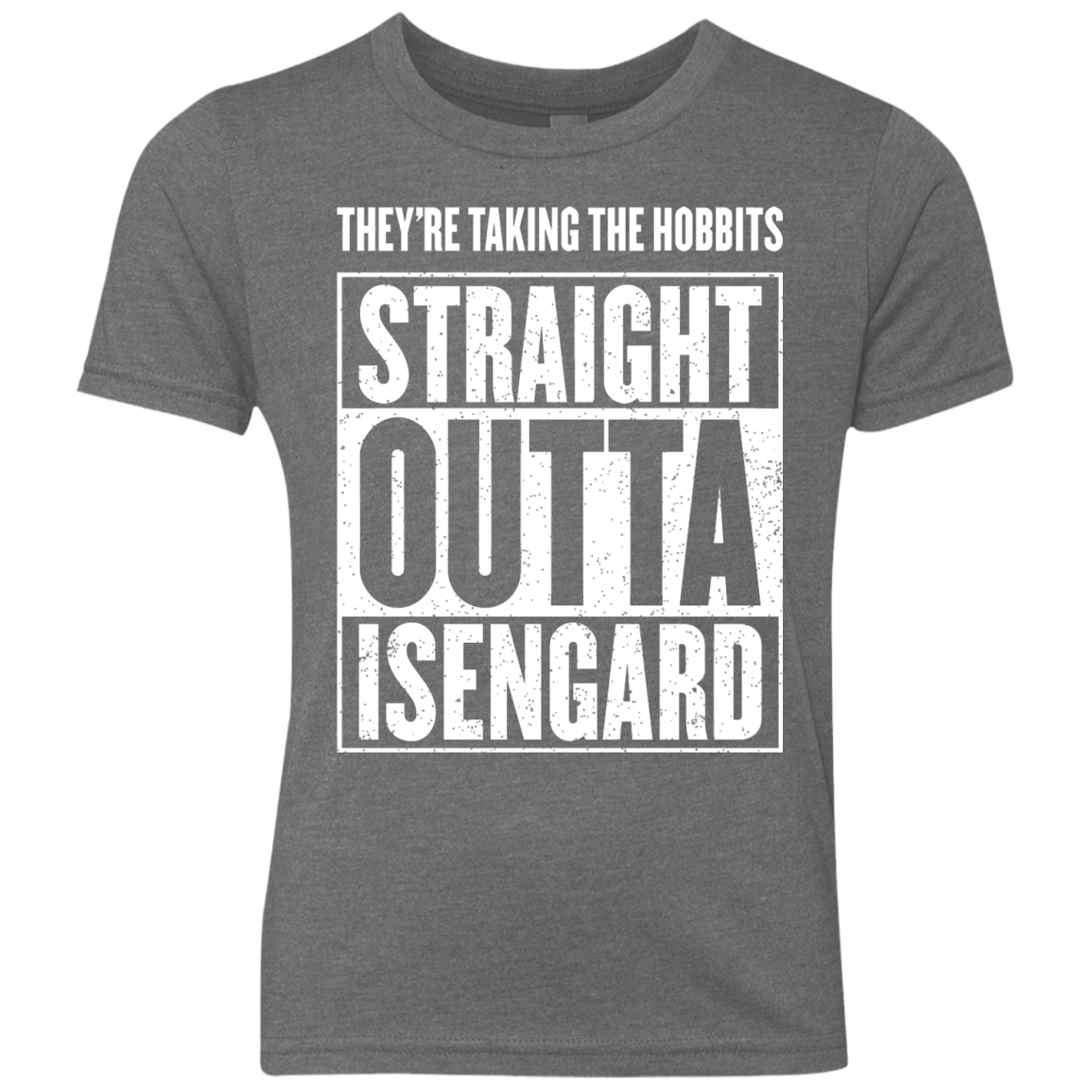 Straight Outta Isengard Youth Triblend T-Shirt