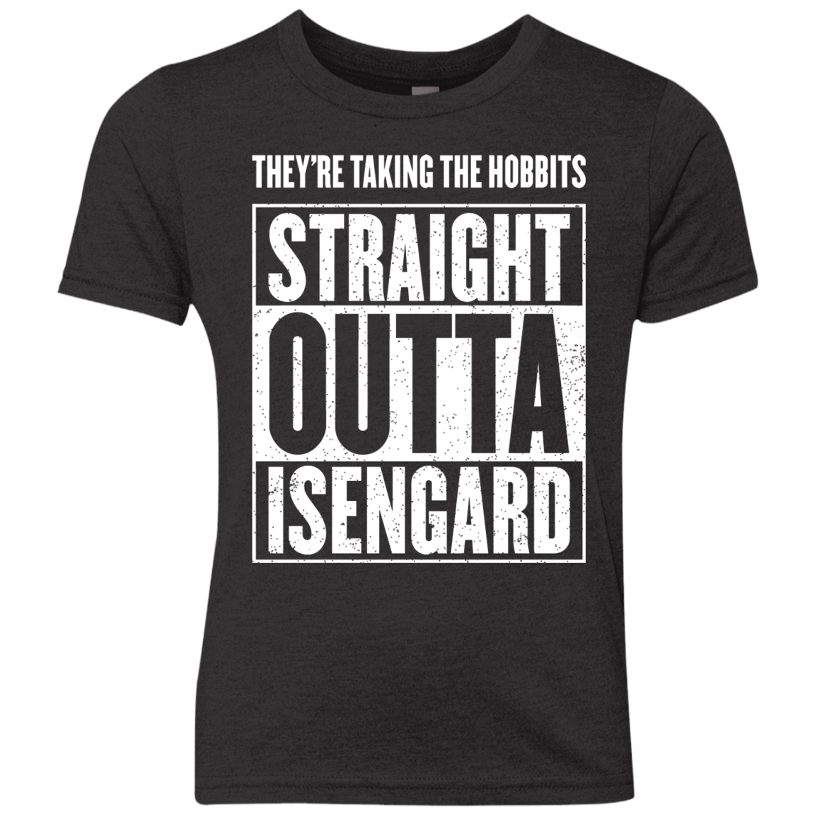 Straight Outta Isengard Youth Triblend T-Shirt