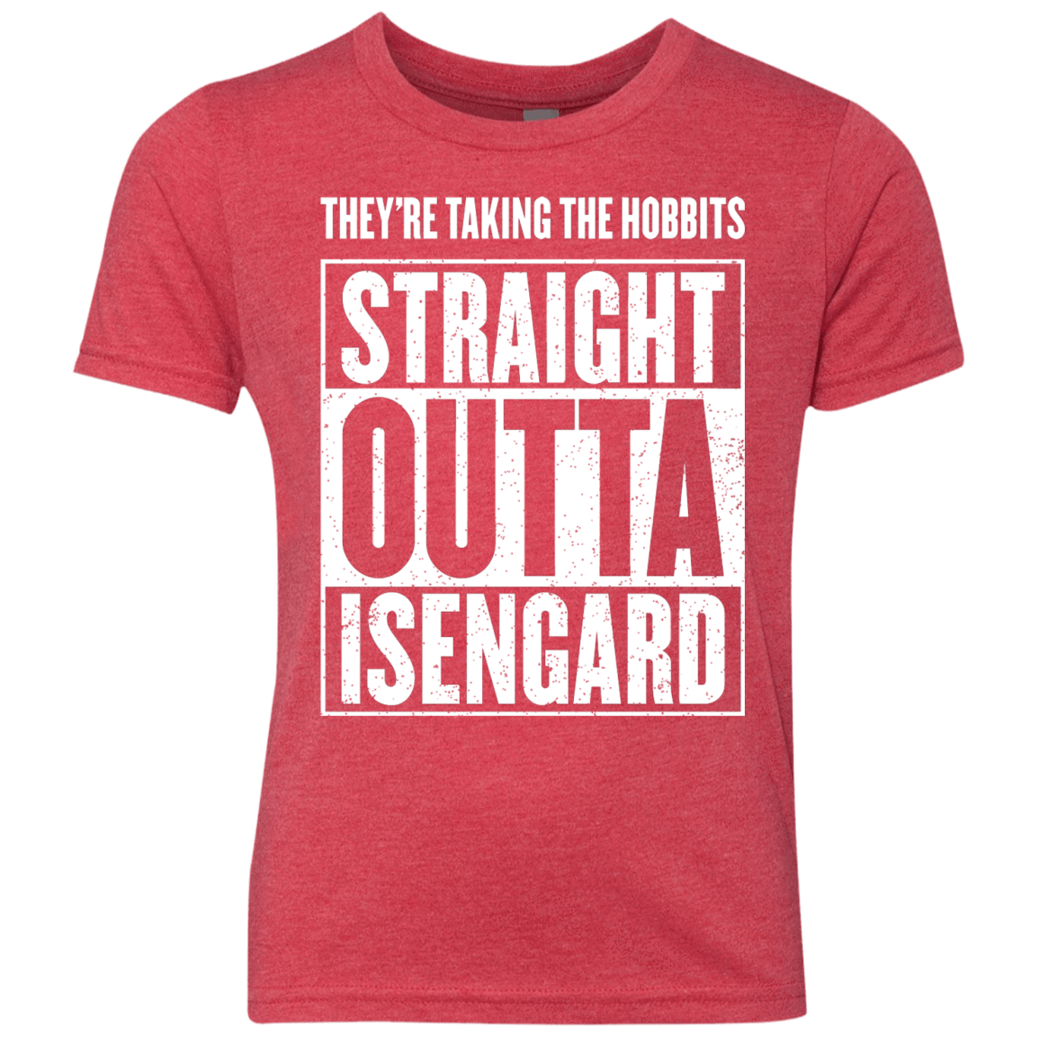 Straight Outta Isengard Youth Triblend T-Shirt