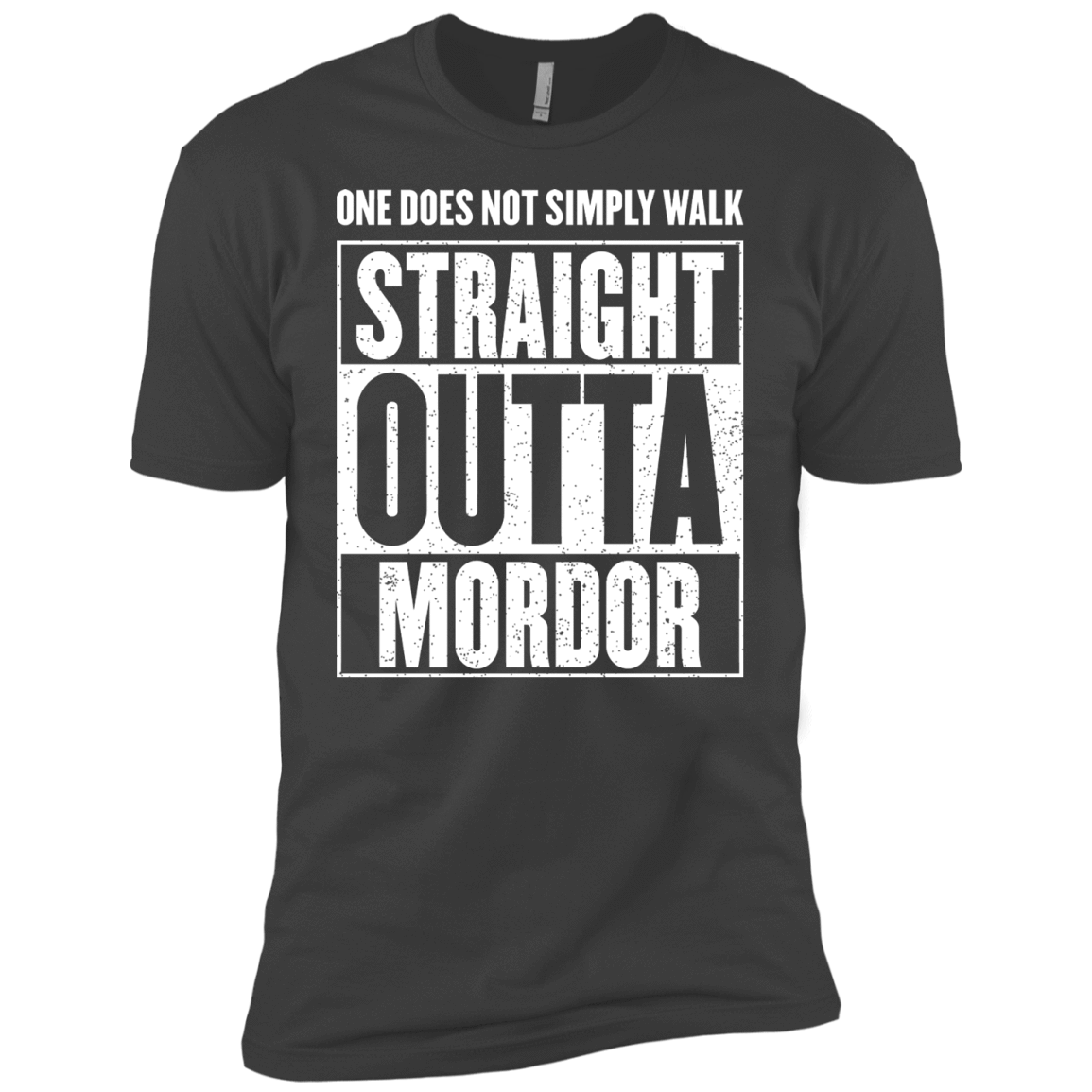 Straight Outta Mordor Boys Premium T-Shirt