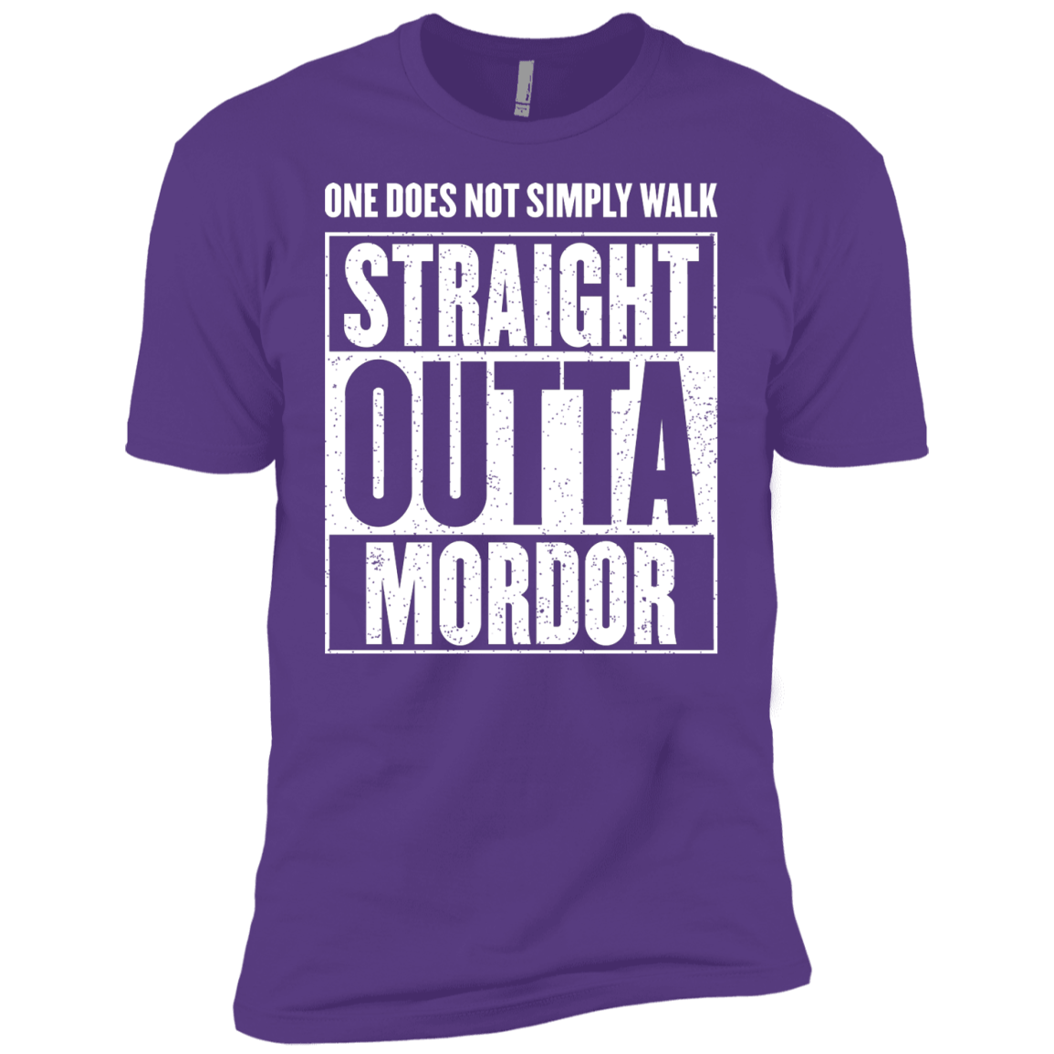 Straight Outta Mordor Boys Premium T-Shirt
