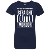Straight Outta Mordor Girls Premium T-Shirt