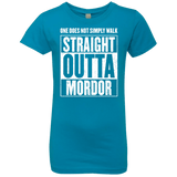 Straight Outta Mordor Girls Premium T-Shirt