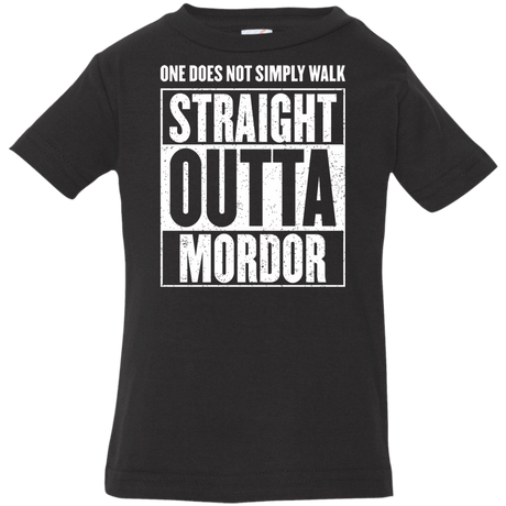 T-Shirts Black / 6 Months Straight Outta Mordor Infant Premium T-Shirt