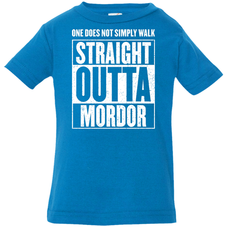 T-Shirts Cobalt / 6 Months Straight Outta Mordor Infant Premium T-Shirt