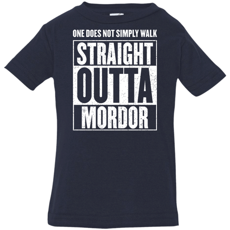 T-Shirts Navy / 6 Months Straight Outta Mordor Infant Premium T-Shirt