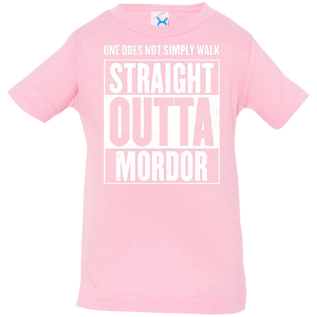 T-Shirts Pink / 6 Months Straight Outta Mordor Infant Premium T-Shirt