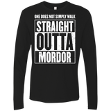 Straight Outta Mordor Men's Premium Long Sleeve