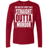 Straight Outta Mordor Men's Premium Long Sleeve