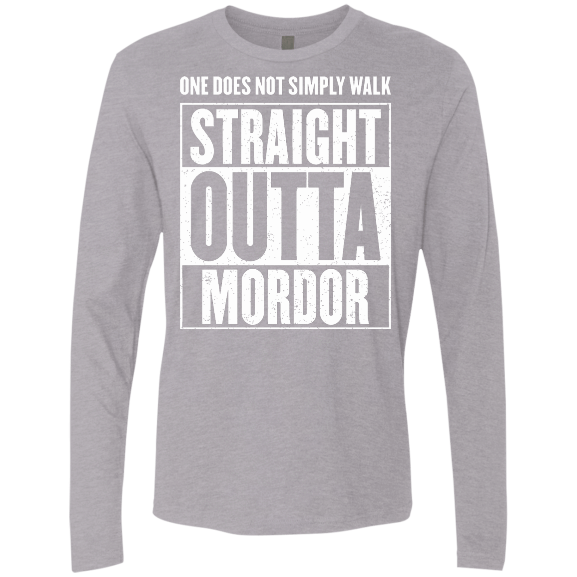 Straight Outta Mordor Men's Premium Long Sleeve