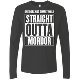 Straight Outta Mordor Men's Premium Long Sleeve