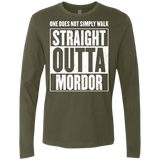 Straight Outta Mordor Men's Premium Long Sleeve