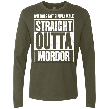 Straight Outta Mordor Men's Premium Long Sleeve