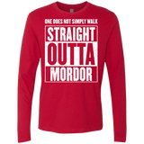 Straight Outta Mordor Men's Premium Long Sleeve