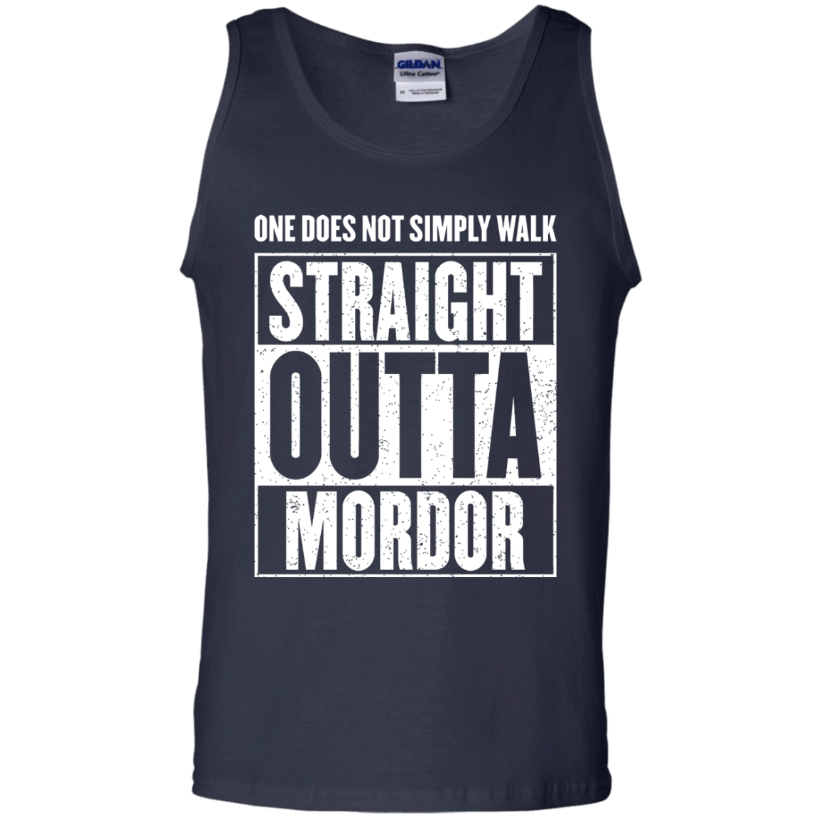 Straight Outta Mordor Men's Tank Top