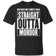 T-Shirts Black / S Straight Outta Mordor T-Shirt