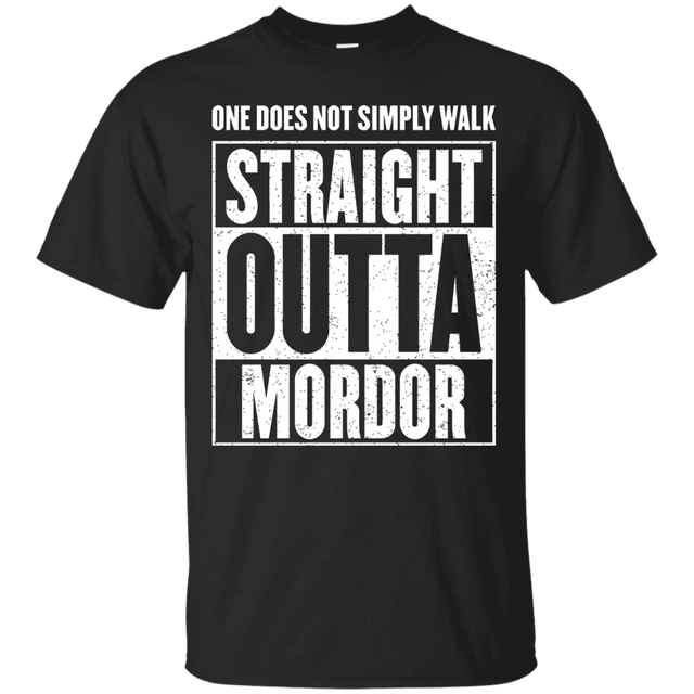 T-Shirts Black / S Straight Outta Mordor T-Shirt