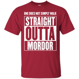 T-Shirts Cardinal / S Straight Outta Mordor T-Shirt