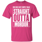 T-Shirts Heliconia / S Straight Outta Mordor T-Shirt