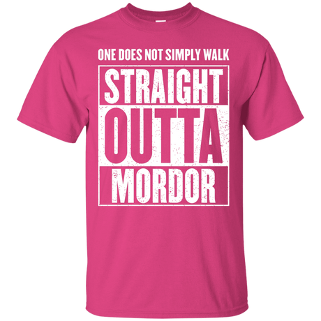 T-Shirts Heliconia / S Straight Outta Mordor T-Shirt