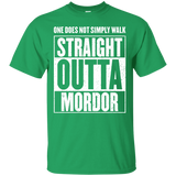 T-Shirts Irish Green / S Straight Outta Mordor T-Shirt
