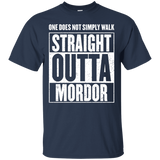 T-Shirts Navy / S Straight Outta Mordor T-Shirt