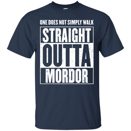 T-Shirts Navy / S Straight Outta Mordor T-Shirt