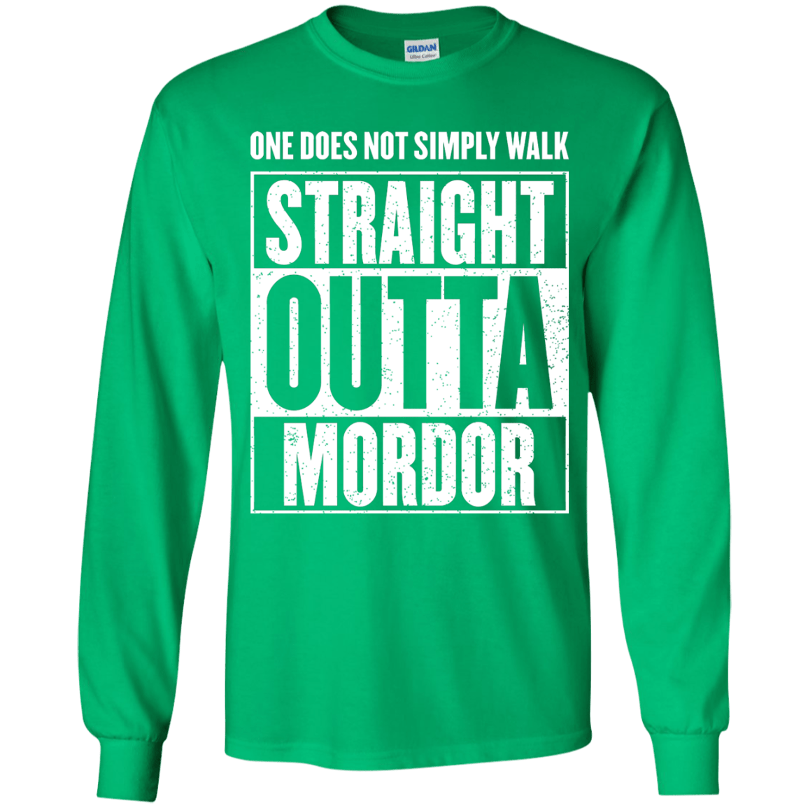 Straight Outta Mordor Youth Long Sleeve T-Shirt