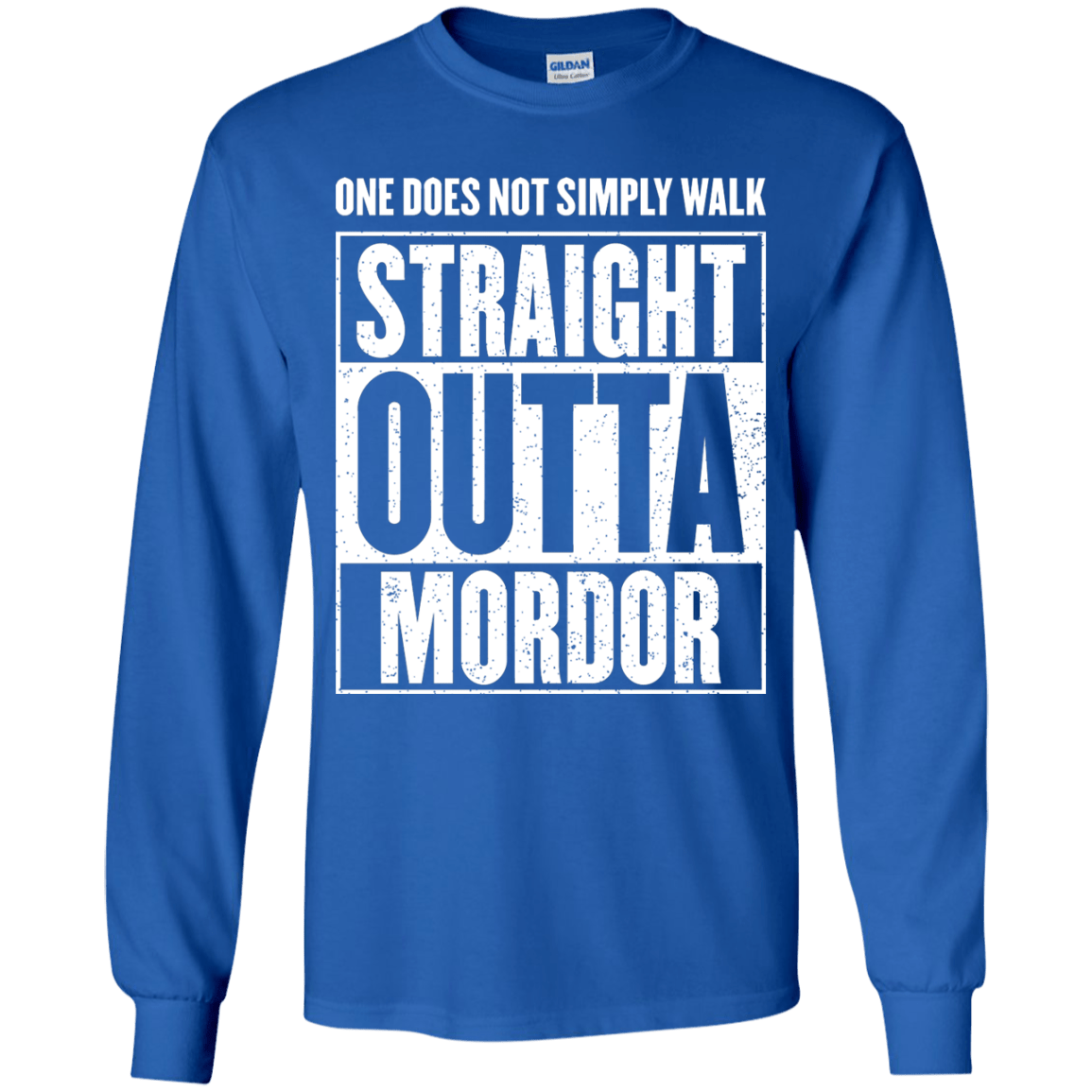 Straight Outta Mordor Youth Long Sleeve T-Shirt