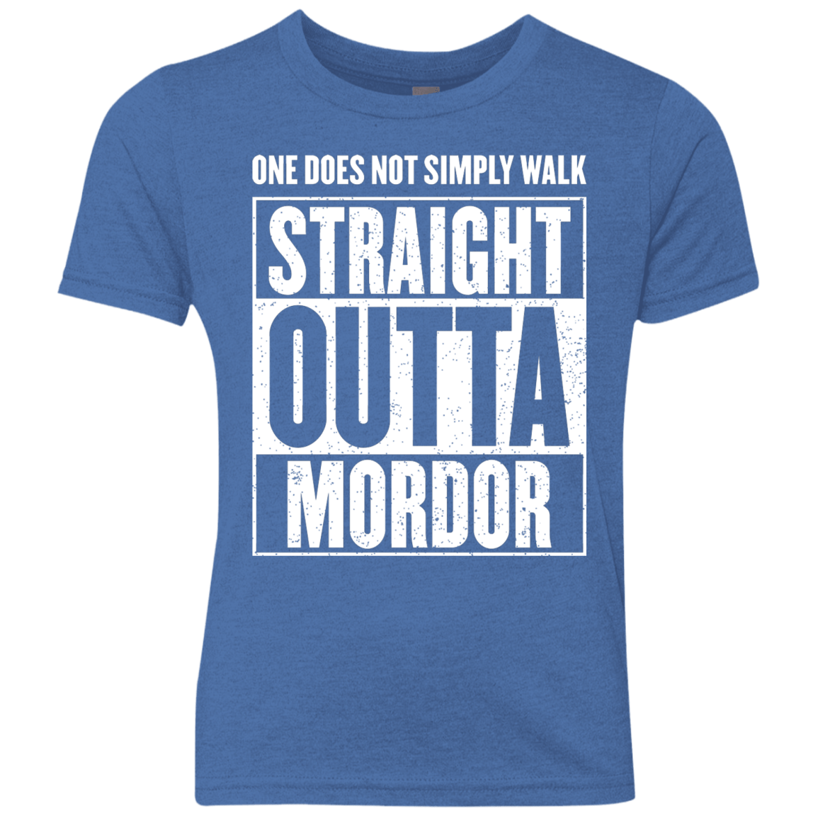 Straight Outta Mordor Youth Triblend T-Shirt