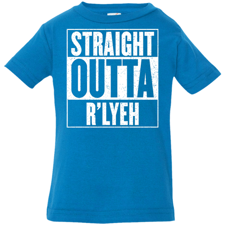 T-Shirts Cobalt / 6 Months Straight Outta R'lyeh Infant Premium T-Shirt