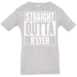 T-Shirts Heather Grey / 6 Months Straight Outta R'lyeh Infant Premium T-Shirt