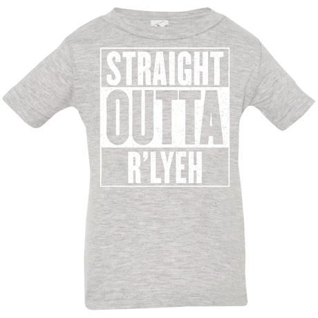 T-Shirts Heather Grey / 6 Months Straight Outta R'lyeh Infant Premium T-Shirt