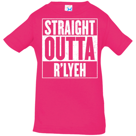 T-Shirts Hot Pink / 6 Months Straight Outta R'lyeh Infant Premium T-Shirt