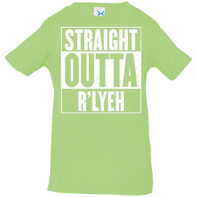 T-Shirts Key Lime / 6 Months Straight Outta R'lyeh Infant Premium T-Shirt
