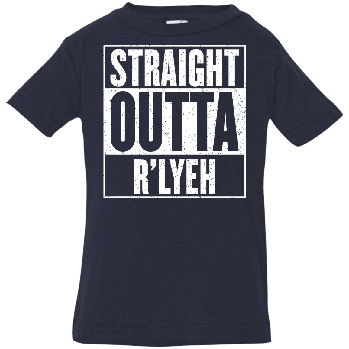 T-Shirts Navy / 6 Months Straight Outta R'lyeh Infant Premium T-Shirt