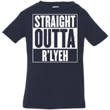 T-Shirts Navy / 6 Months Straight Outta R'lyeh Infant Premium T-Shirt